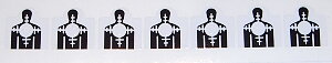 Dirty Harry - Target Decals (7 pcs)