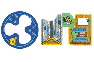 Fish Tales - Playfield Decal Set (4 pcs)