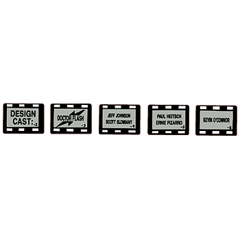 Creature From The Black Lagoon - Creature Film Strip dekaler
