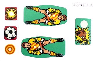 World Cup Soccer - Dekalset (6 st)