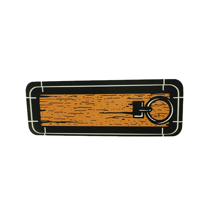 Funhouse - Trap Door Decal