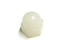 #6-32 Acorn Nut, Natural Nylon