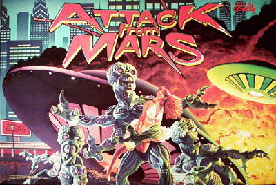 Attack From Mars - Translite