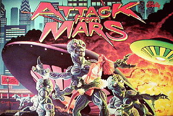 Attack From Mars - Translite