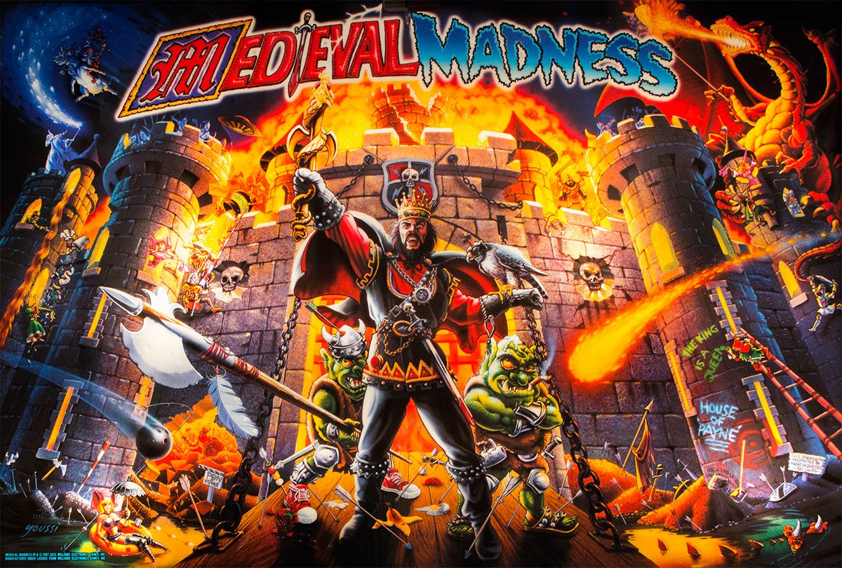 Medieval Madness - Translite