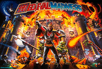Medieval Madness - Translite