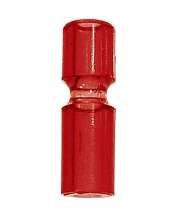 Narrow Plastic Post - röd (transparent)
