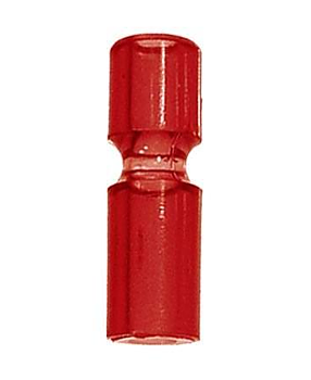 Narrow Plastic Post - röd (transparent)