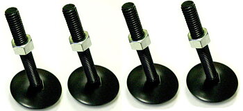 Leg Leveler - 3" Black 