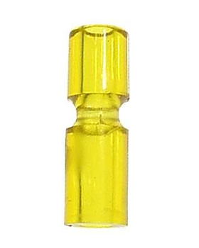 Narrow Plastic Post - Yellow Transparent
