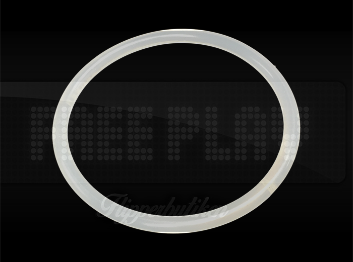 3-1/2" Rubber Ring - Transparent - Clearance