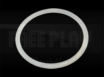 3-1/2" Rubber Ring - Transparent - Clearance