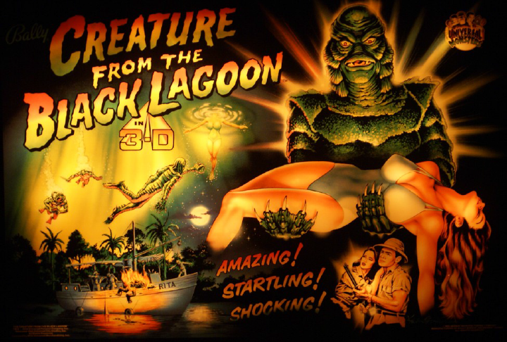 Creature from the Black Lagoon - LED Backbox Kit
