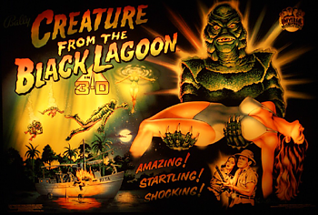 Creature from the Black Lagoon - LED Backbox Kit