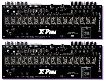 LED Display XP-WMS12502 for Williams Games - WHITE