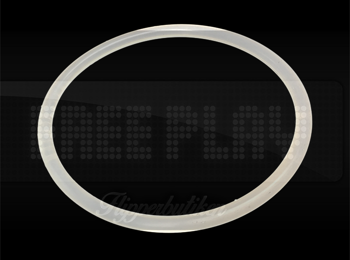 4" Rubber Ring - Transparent - Clearance