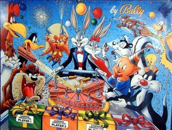 Bugs Bunny's Birthday Ball - LED Backbox Kit