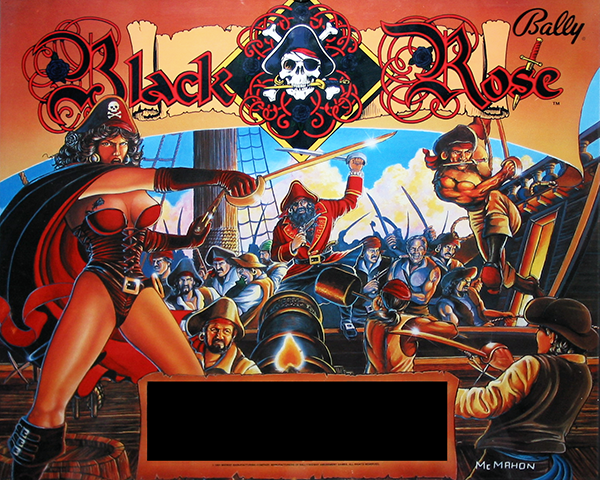 Black Rose - LED Backbox Kit