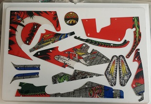 Grand Lizard - Complete Plastic Set