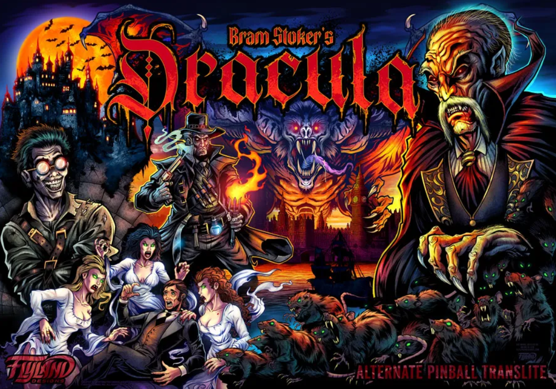 Bram Stoker’s Dracula - Alternate Translite - Officially Licensed!