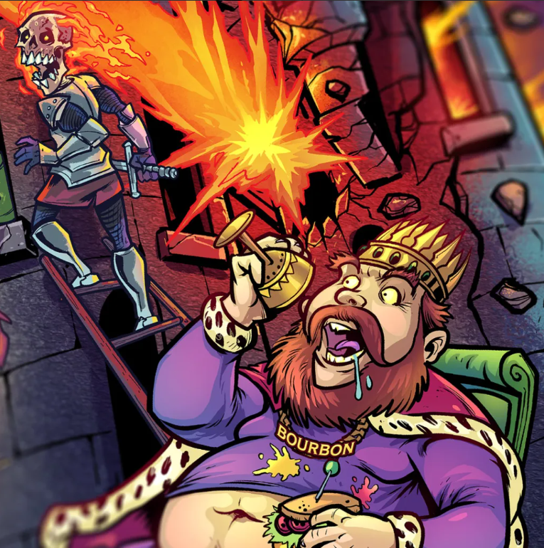 Medieval Madness - Alternate Translite - Officially Licensed! - 2