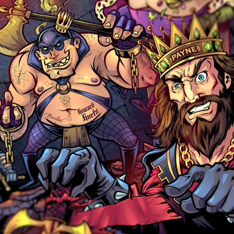 Medieval Madness - Alternate Translite - Officially Licensed! - 4
