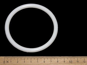 2-3/4" White Rubber Ring