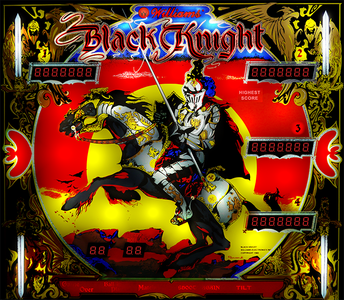Black Knight - LED Backbox Kit