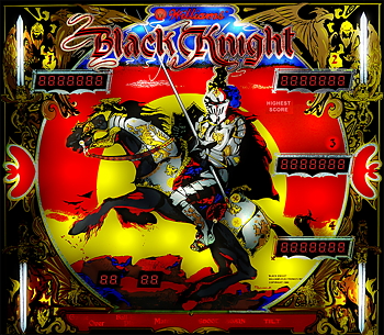 Black Knight - LED Backbox Kit