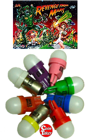 Premium LED kit - Revenge from Mars (Inserts, Flashers)