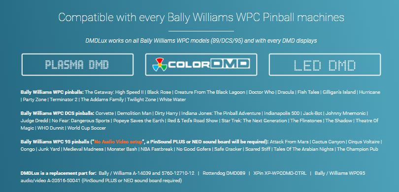 DMD controller board for Bally Williams WPC  - 5