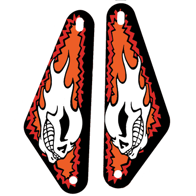 No Fear - Slingshot Plastics (pair)