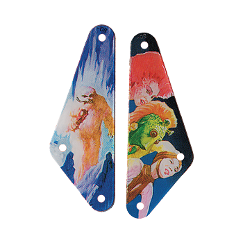 Star Wars Trilogy (Sega) - Slingshot-plaster (par)