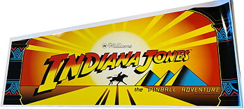 Indiana Jones - Cabinet Decals - Super Glossy!
