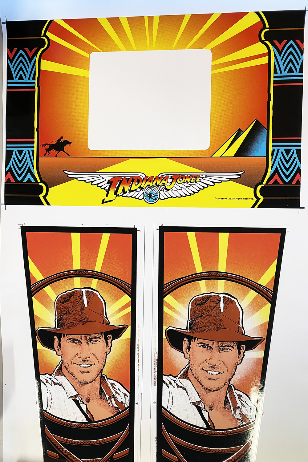 Indiana Jones - Kabinettdekaler - Super Glossy! - 2