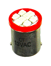 89 LED Flasher - Röd