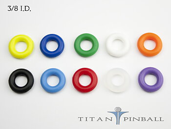 Titan Silicone Rings 3/8" ID