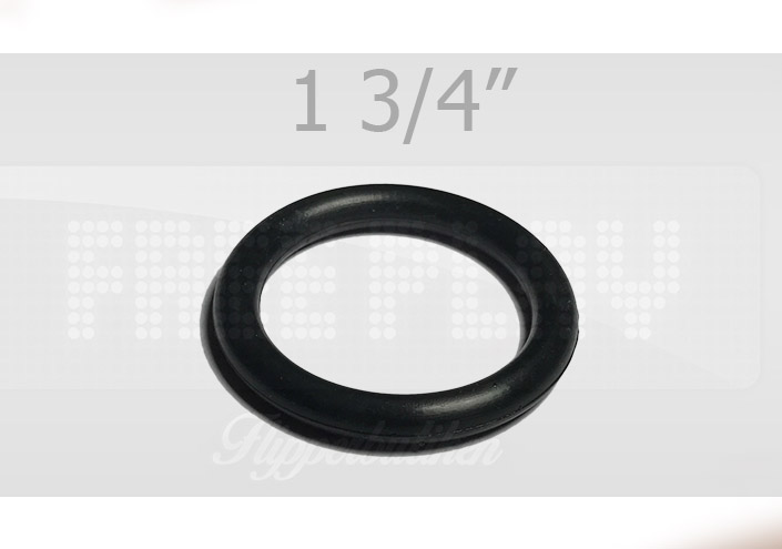 1 3/4" Black Rubber Ring - Premium