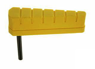 Flipper Bat - Williams/Bally, Ribbed Yellow