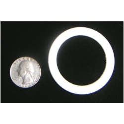 1-3/4" White Rubber Ring