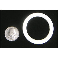 1-3/4" White Rubber Ring