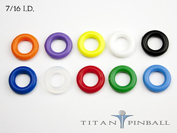 Titan Silicone Rings 7/16" ID