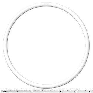 5-1/2" White Rubber Ring