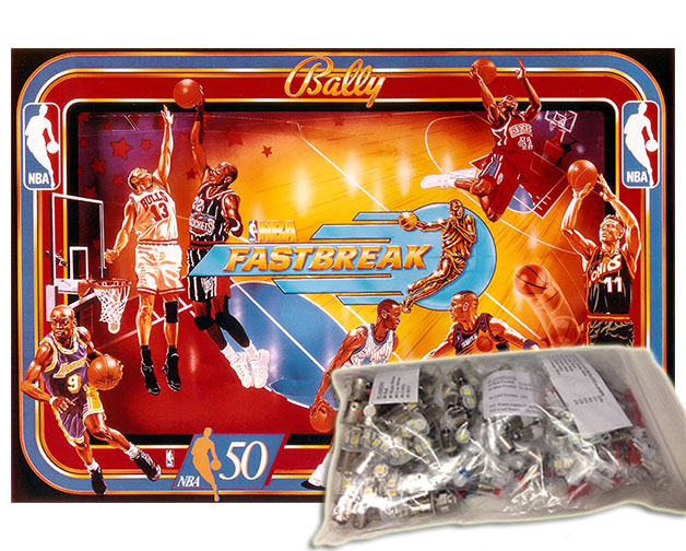 Complete Premium NON-GHOSTING LED-kit - NBA Fastbreak