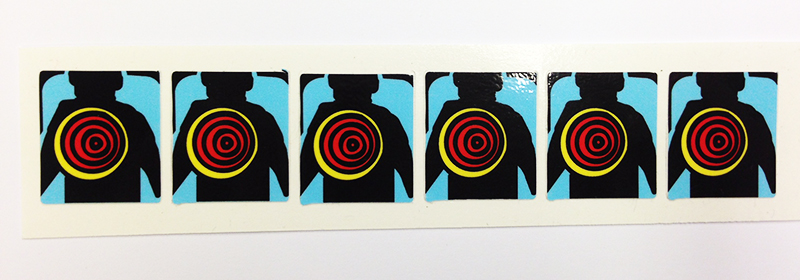 Lethal Weapon 3 - Target dekaler (6 st)