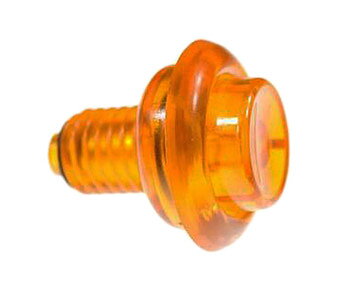 Flipperknapp (standard) - orange (transparent)