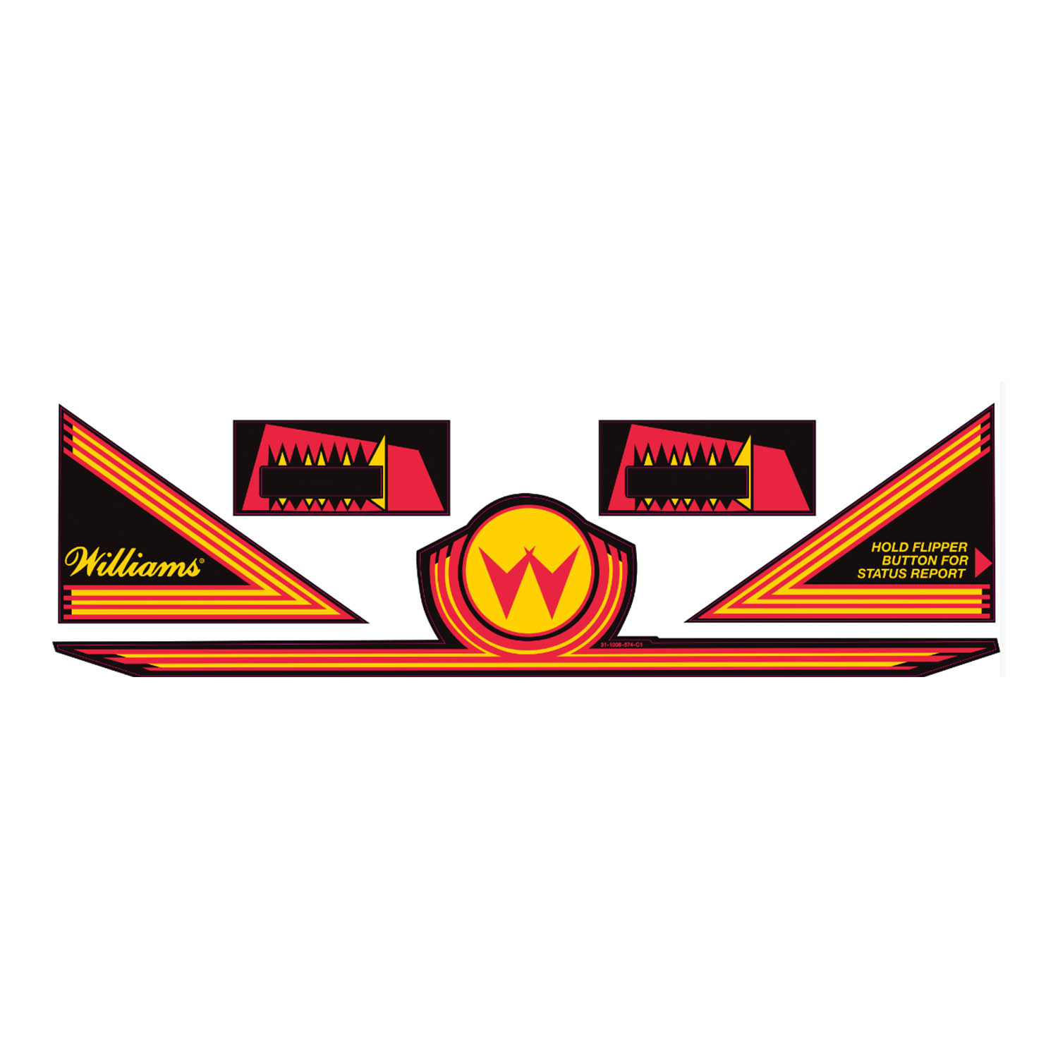 Apron Decals - System 11 B