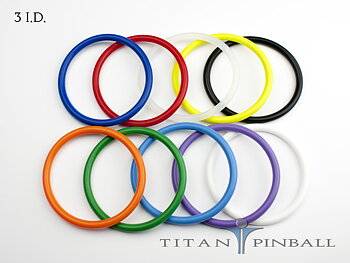 Titan Silicone Rings 3"