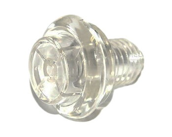 Flipperknapp (standard) - klar (transparent)