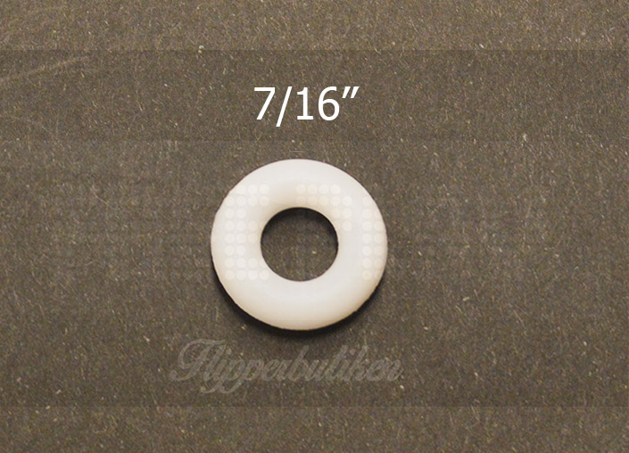 7/16" vit gummiring - Premium